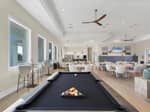 Billiards and dining tables in the rec hall - thumbnail