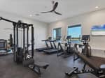 Workout equipment in the exercise room - thumbnail