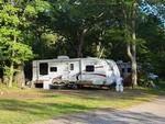 A travel trailer parked at site - thumbnail