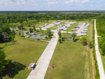 Aerial view of the park Texas Palms RV Park - thumbnail