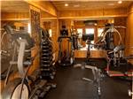 Equipment in the exercise room - thumbnail
