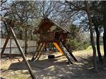 A play structure on the playground - thumbnail