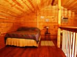 A bed in the cabin - thumbnail