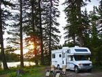 Parked RV at site Camper Hollow RV Park and Campground - thumbnail
