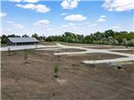 Campground building, lots and trees - thumbnail