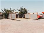 A row of gravel sites - thumbnail