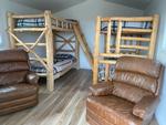 Bunkbeds and chairs in a rental - thumbnail
