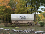 Covered wagon rental at Back Bay Campground - thumbnail