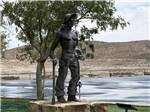 A statue of a man - thumbnail