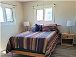 A sunny bedroom in the lodge - thumbnail