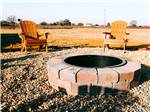 Chairs around the fire pit - thumbnail