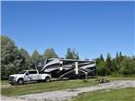 Truck with a trailer - thumbnail