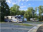 Class A parked at a site - thumbnail