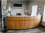 The reception desk - thumbnail
