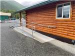 An accessible ramp leading to a cabin - thumbnail