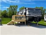 An RV with a deck - thumbnail
