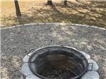 A stone fire pit - thumbnail