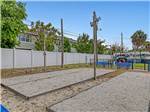 Two bocce ball lanes - thumbnail