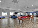 A billiard table in the rec hall - thumbnail