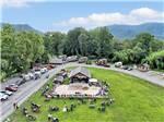 Aerial view of pavilion - thumbnail
