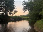 The water at sunset - thumbnail