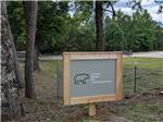 The park sign - thumbnail