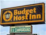 The entrance sign to the Budget Host Inn and the campground at WESTGATE RV CAMPGROUND - thumbnail