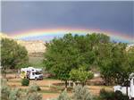 A rainbow over the mountain nearby at BRYCE CANYON RV RESORT BY RJOURNEY - thumbnail