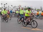 View larger image of A large group of people bicycling at TROPIC STAR RV RESORT image #6