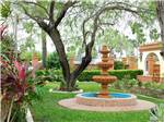 View larger image of A view of the fountain at TIP O TEXAS RV RESORT image #3