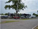 RVs and trailers at campground at LAZY L RV PARK - thumbnail
