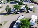 View larger image of Aerial view of RV sites at TRAVELERS WORLD RV PARK image #4