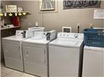 View larger image of The clean laundry room at BENCHMARK COACH AND RV PARK image #2