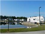 View larger image of Trailers camping on the lake at A MOTEL  RV PARK image #3