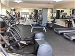 View larger image of The exercise room equipment at A MOTEL  RV PARK image #12
