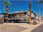 View larger image of Trailers camping at campsite at DESERTSCAPE image #3