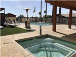 View larger image of Pool and hot tub at PHOENIX METRO RV PARK image #1