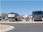RVs and trailers at campground at DE ANZA RV RESORT - thumbnail