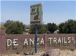 Sign showing De Anza Trails RV at DE ANZA RV RESORT - thumbnail