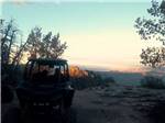 Two ATVs at the top of the mountain at SOUTH FORTY RV PARK - thumbnail