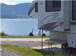 RV site with a bay view - thumbnail