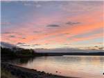 Peninsula Bay at sunset - thumbnail