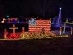 Christmas decoration at site Candy Cane RV Park - thumbnail