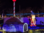 Christmas lights at Candy Cane RV Park - thumbnail