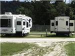 View larger image of Trailers parked on-site at ROBERT NEWLON RV PARK image #10