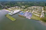 Overhead view at site On The Lake RV Resort - thumbnail