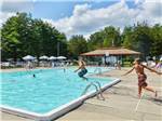 View larger image of Kids swimming at THOUSAND TRAILS RONDOUT VALLEY image #2