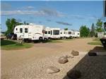 A row of gravel RV sites at COUNTY LINE RV PARK & CAMPGROUND - thumbnail