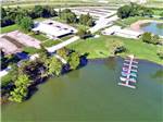 View larger image of Aerial view of water at LEISURE LAKE RESORT image #11