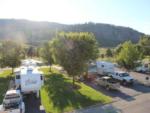 Paved road leading to office at Winchester RV Resort - thumbnail